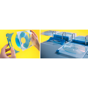 DURABLE Boîtier CD/DVD QUICKFLIP complete, pour l'archivage