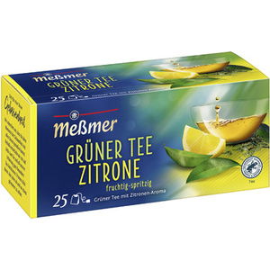 Meßmer Thé vert 'citron', paquet de 25