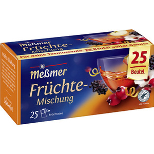 Meßmer Thé 'mélange de fruits', paquet de 25