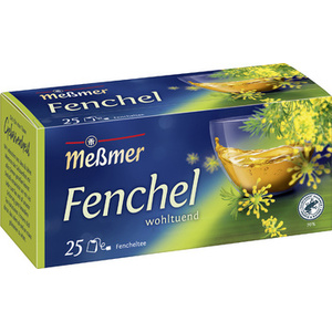 Meßmer Thé 'fenouil', bienfaisant, paquet de 25