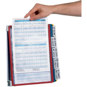 DURABLE Système de présentation VARIO wall 10, kit complet,  - 55103