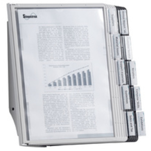 DURABLE Système de présentation SHERPA wall 10, kit complet