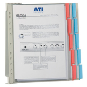 DURABLE Système de présentation FONCTION wall 10, kit