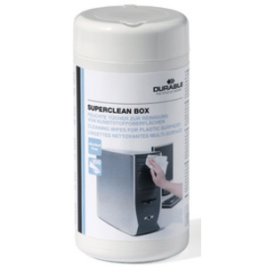 DURABLE Lingettes nettoyantes pour surface SUPERCLEAN BOX  - 74989