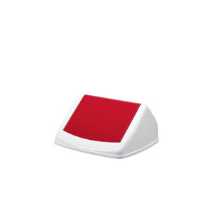 DURABLE Couvercle DURABIN FLIP LID SQUARE 40, blanc/blanc