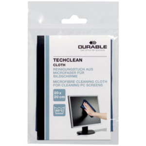 DURABLE Chiffon de nettoyage en microfibre TECHCLEAN CLOTH
