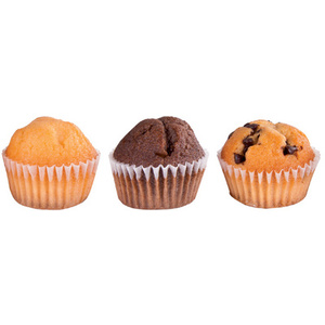 HELLMA Mini Muffins, dans une corbeille en carton