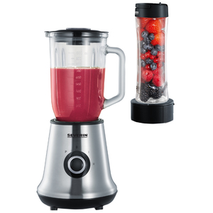SEVERIN Mixeur multifonction + Smoothie Mix & Go SM 3737,