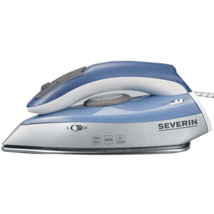 SEVERIN Fer vapeur de voyage BA 3234, argent / bleu