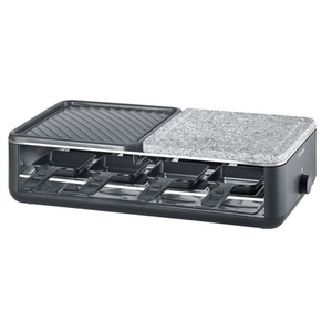 SEVERIN Raclette-gril RG 2366, pierre et plaque de cuisson