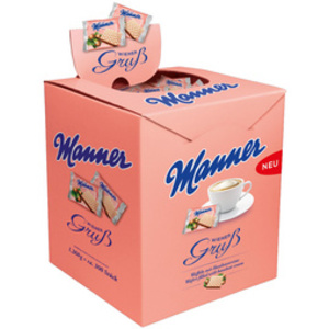 Manner Gaufrettes 'Wiener Gruß', dans un carton