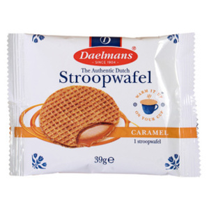 HELLMA Daelmans Stroopwafel Jumbo, dans un carton