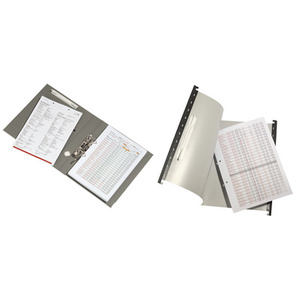 DURABLE Relieur à lamelle Flexifix, autocollant, blanc  - 54060