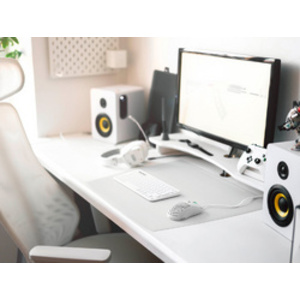 DURABLE Sous-main ARTWORK, 590 x 470 mm, bleu foncé