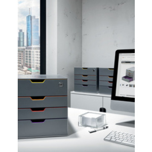 DURABLE Module de classement VARICOLOR 4 SAFE, 4 tiroirs