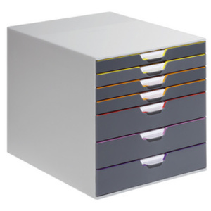 DURABLE Module de classement VARICOLOR 7, 7 tiroirs  - 67776