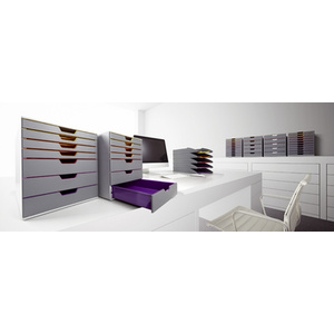 DURABLE Module de classement VARICOLOR 10, avec 10 tiroirs  - 67684