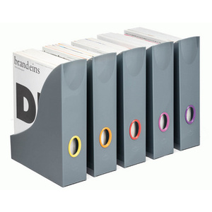 DURABLE Porte-revues VARICOLOR, anthracite / gris