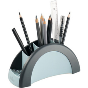 DURABLE Pot à crayons PEN HOLDER VEGAS, argent / bleu