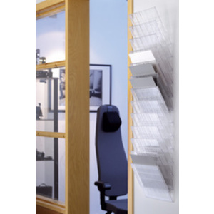 DURABLE Porte-brochures mural 'FLEXIBOXX 12', A4