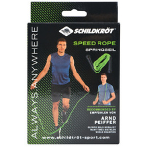 SCHILDKRÖT Corde à sauter Speed Rope, 3,0 m, noir/vert