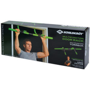 SCHILDKRÖT Barre de traction multifonctionnelle 4 en 1, noir