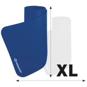 SCHILDKRÖT Tapis de sol de fitness, XL, 15 mm, bleu