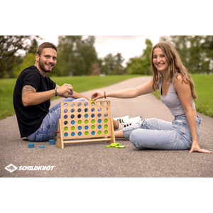 SCHILDKRÖT 4 à la suite, jeu classique en bois