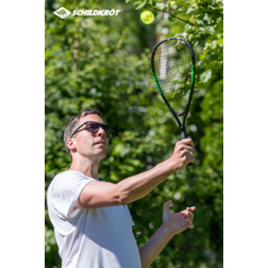 SCHILDKRÖT Set de speed badminton, noir / vert