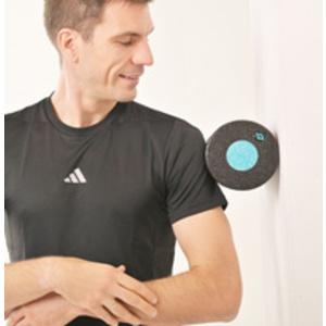 SCHILDKRÖT Rouleau de massage 2 en 1, noir/bleu