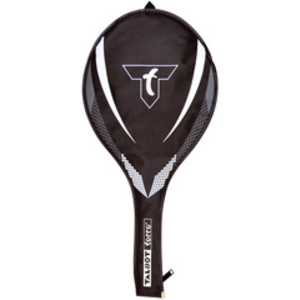 TALBOT torro Housse de raquette de badminton 3/4, noir/blanc