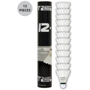 TALBOT torro Volant de badminton Hit 750, lent, blanc