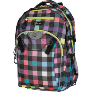 WHEEL BEE Sac à dos de loisirs Generation Z, bleu/vert/blanc