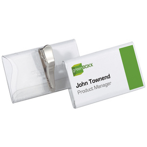 DURABLE Porte-badge, avec pince crocodile, 75 x 40 mm