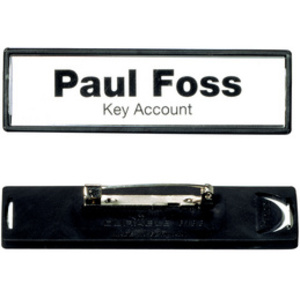 DURABLE Porte-badge Clip-Card avec épingle, 67 x 17 mm