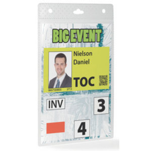 DURABLE Porte-badge évènementiel, A6, format portrait
