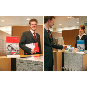 DURABLE Présentoir de table PRESENTER, A5, tranparent