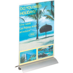 DURABLE Présentoir de table PRESENTER, A4, transparent