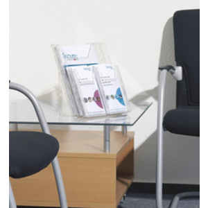 DURABLE Porte-brochures COMBIBOXX pro, transparent