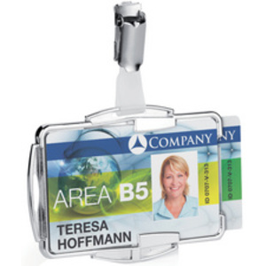 DURABLE Porte-badge 'RFID SECURE MONO', pour 1 badge